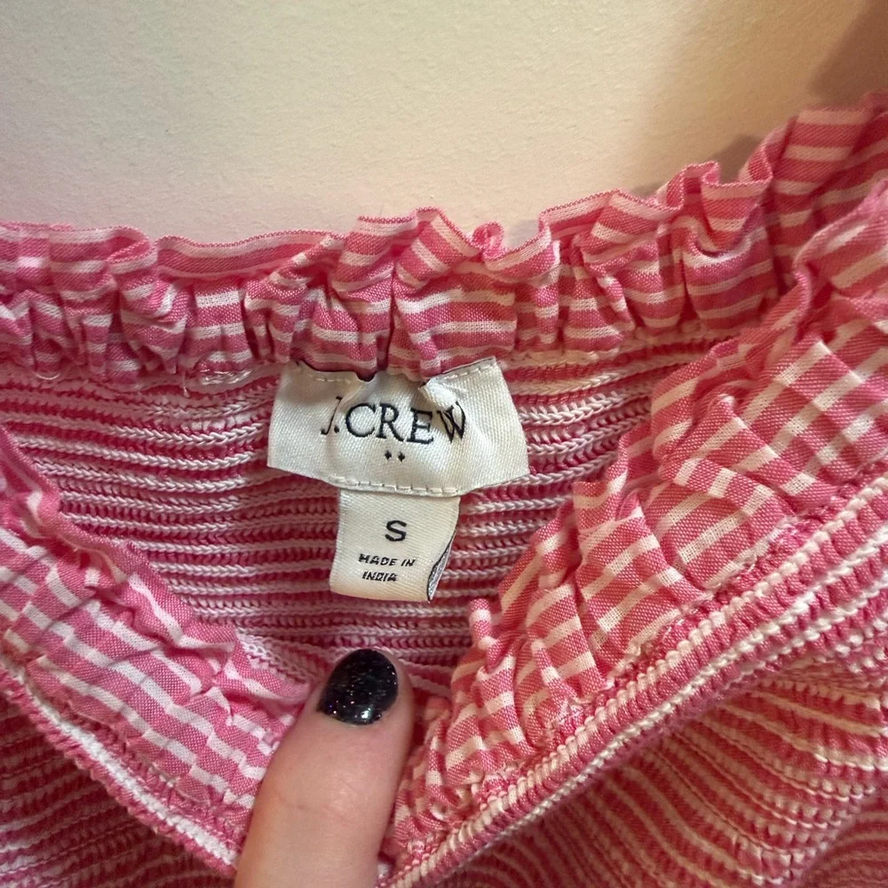 Pink Ruffled JCrew Dress - Picture 3 of 3